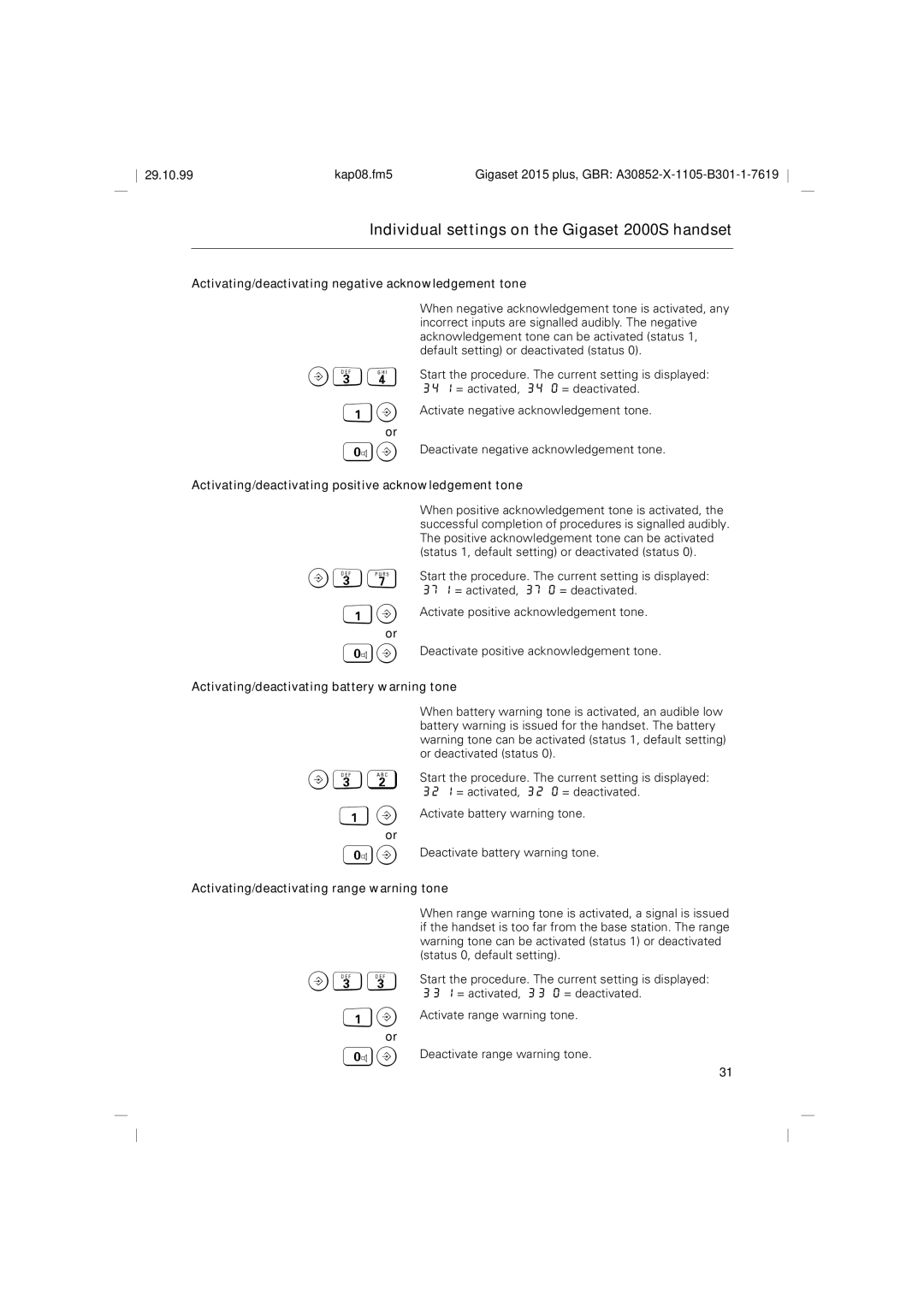 Siemens 2015 operating instructions B34, B37, B32, B33 