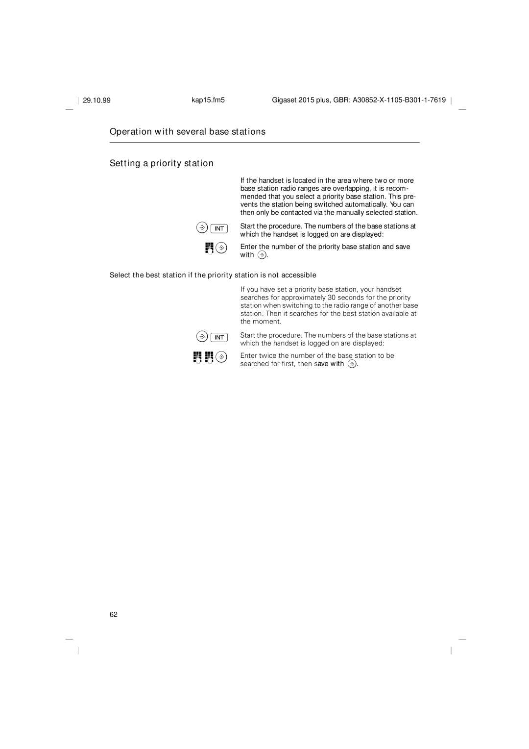 Siemens 2015 operating instructions OoB 