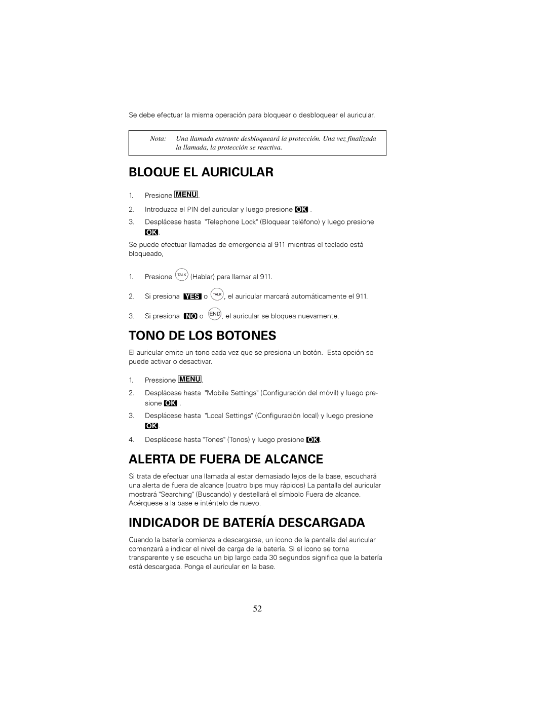 Siemens 2410 manual Yes 