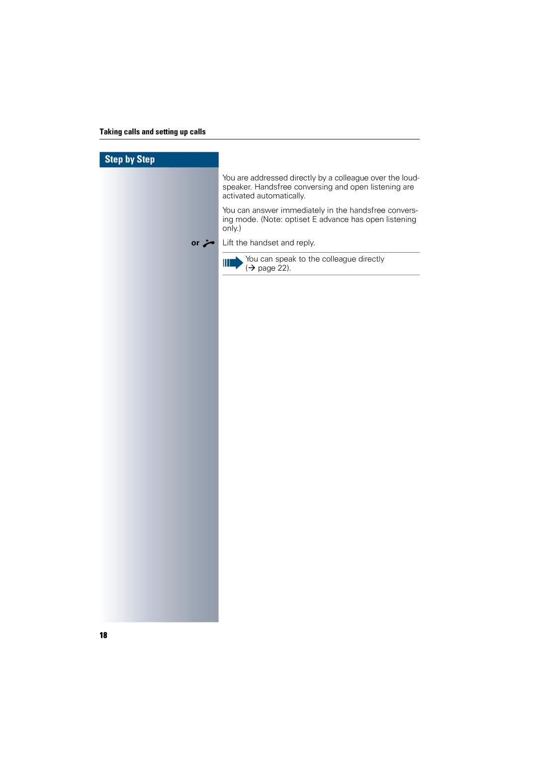 Siemens 300 H operating instructions Step by Step 