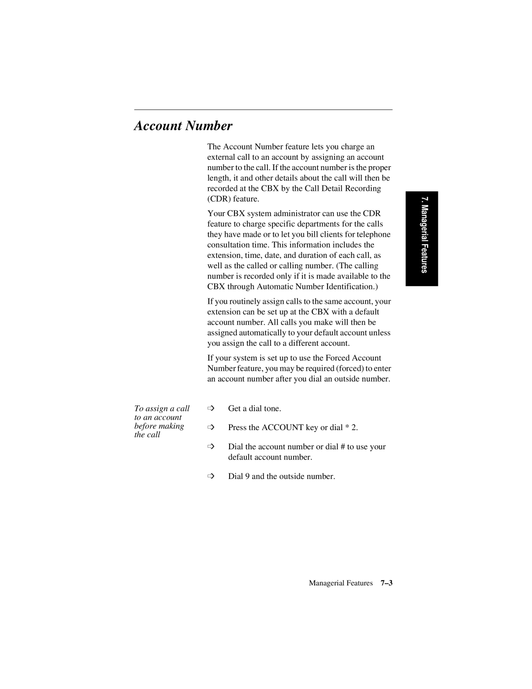 Siemens 600 Series, 300 Series manual Account Number 