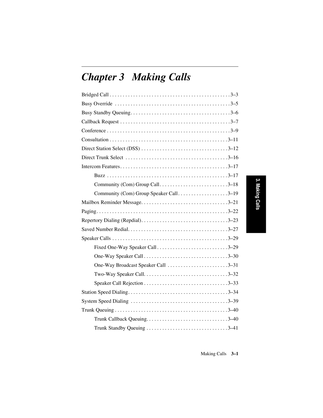 Siemens 600 Series, 300 Series manual Making Calls 