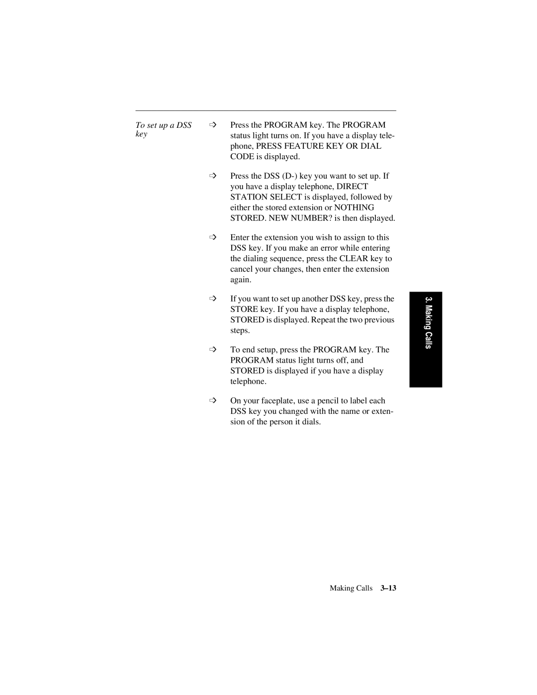 Siemens 600 Series, 300 Series manual To set up a DSS key 