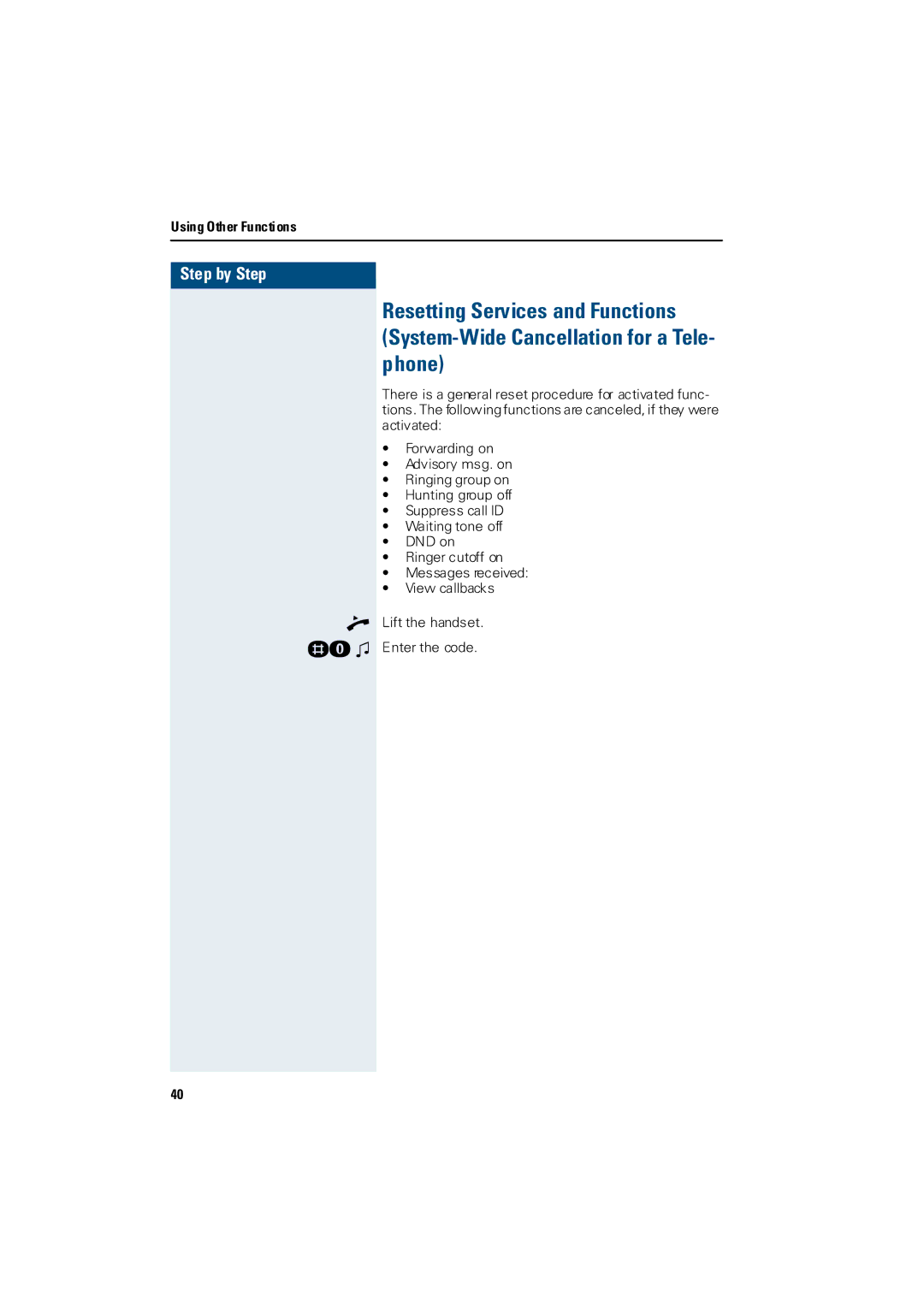 Siemens 3000 operating instructions G9 L 