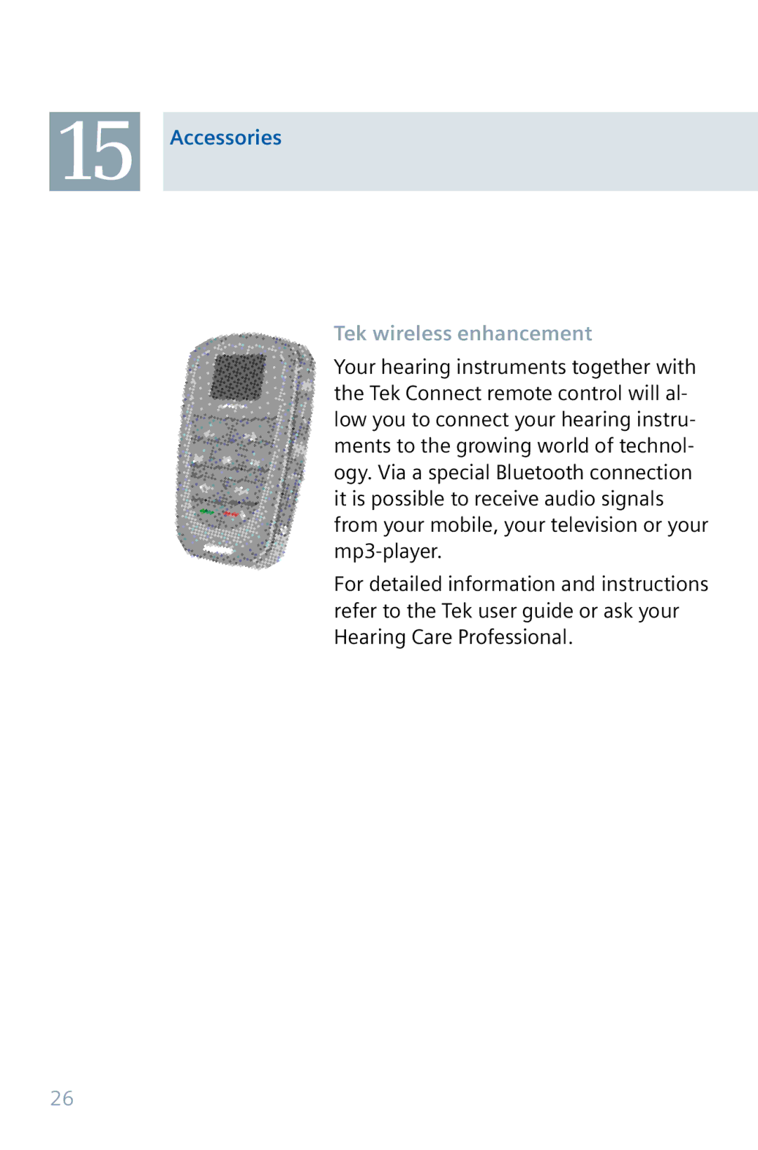 Siemens 32 manual Tek wireless enhancement 