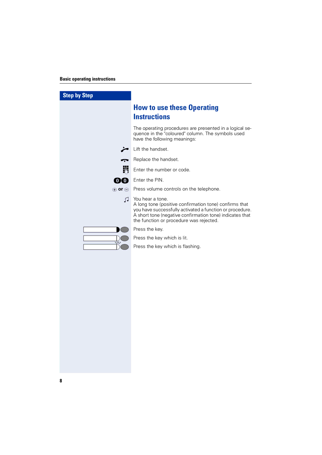 Siemens 4000 operating instructions How to use these Operating Instructions 