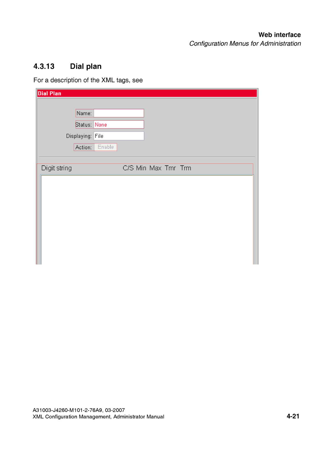 Siemens 410 S V6.0, 420 S V6.0 manual Dial plan 