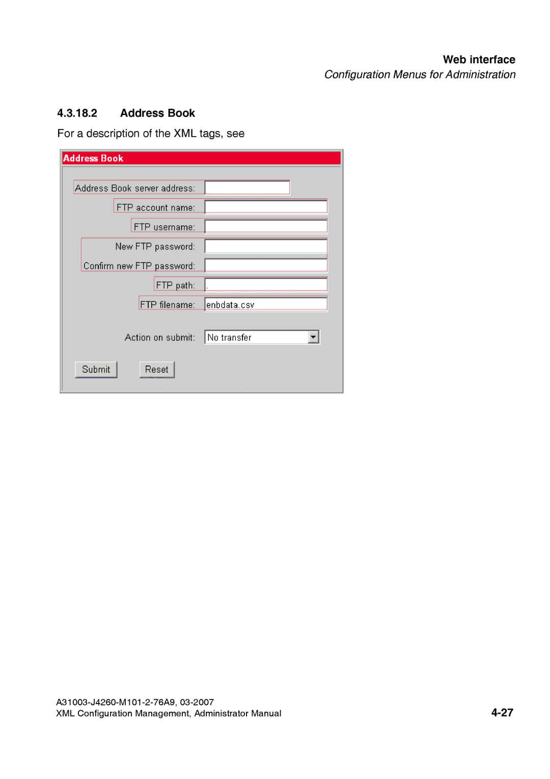 Siemens 410 S V6.0, 420 S V6.0 manual Address Book 