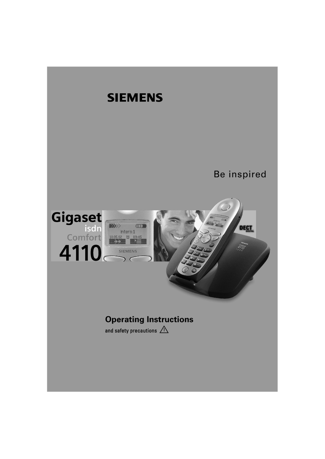 Siemens 4110 operating instructions Be inspired 