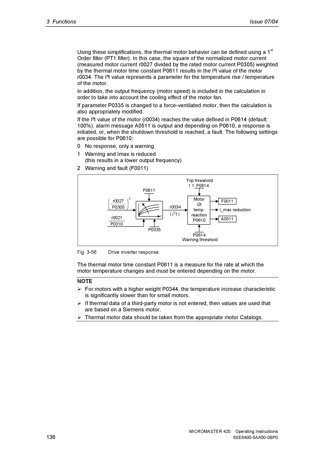 Siemens 420 manual 136 