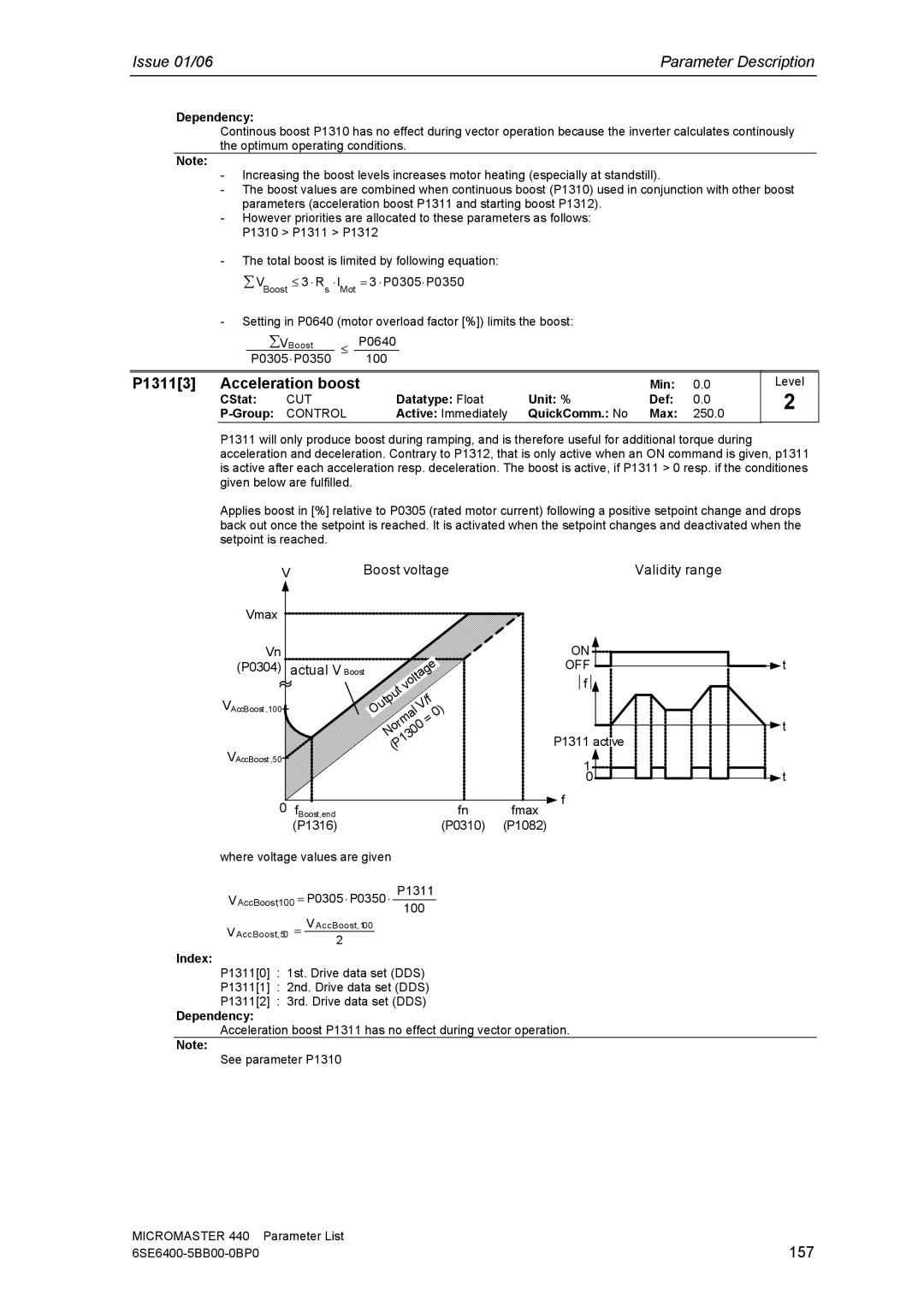 Siemens 440 manual P13113 Acceleration boost, 157 