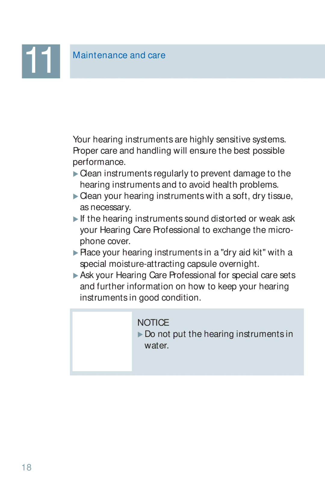 Siemens 500, 700 manual Maintenance and care 