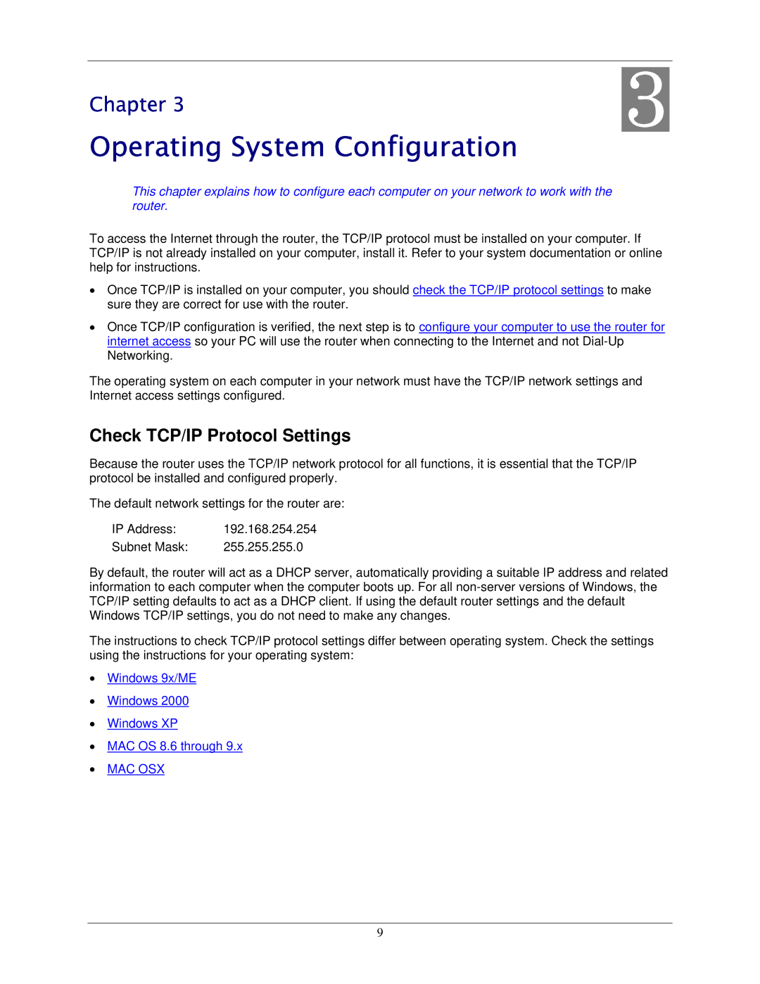 Siemens 5450 manual Operating System Configuration, Check TCP/IP Protocol Settings 