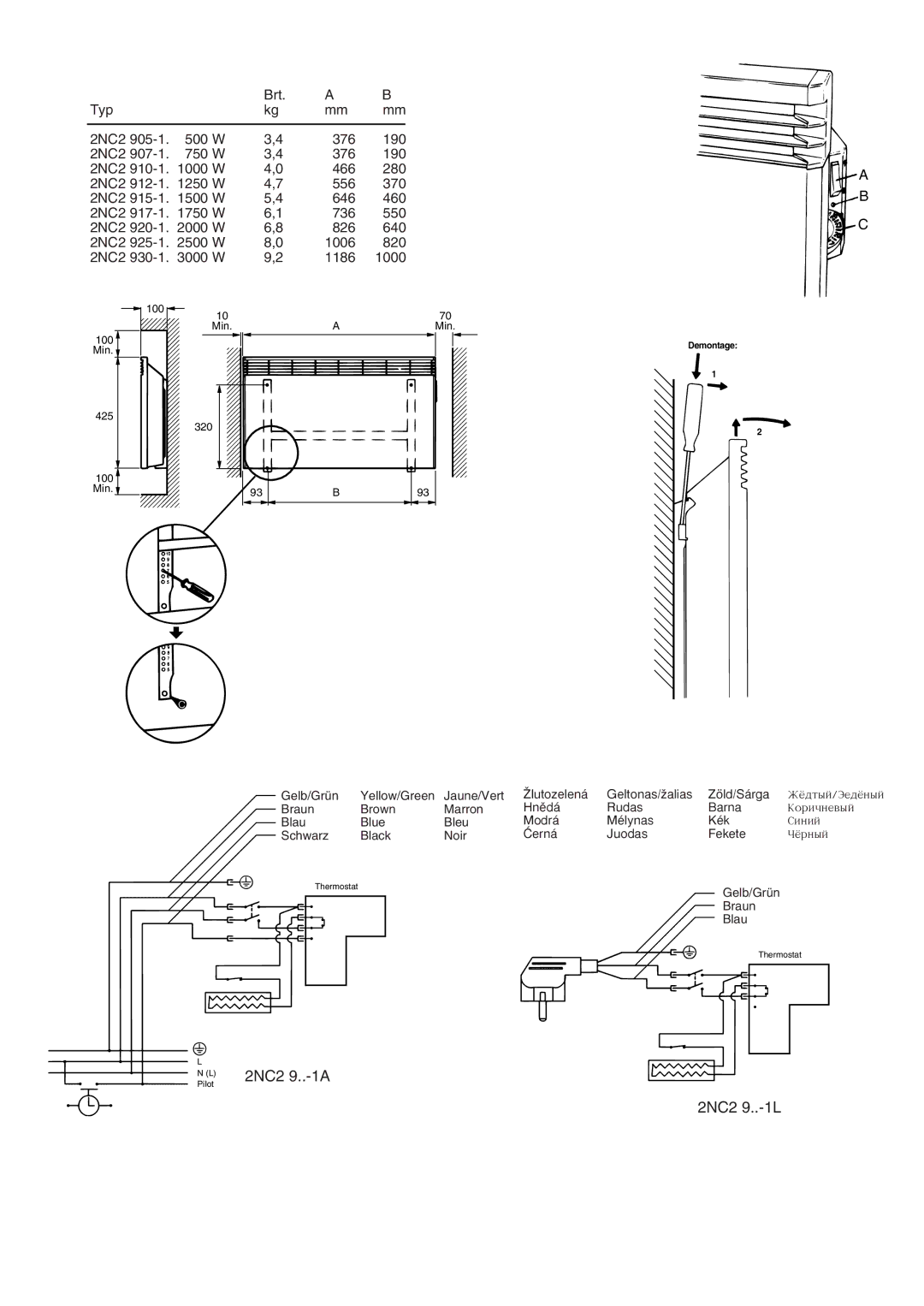 Siemens 576.056A manual 2NC2 9..-1A 2NC2 9..-1L 