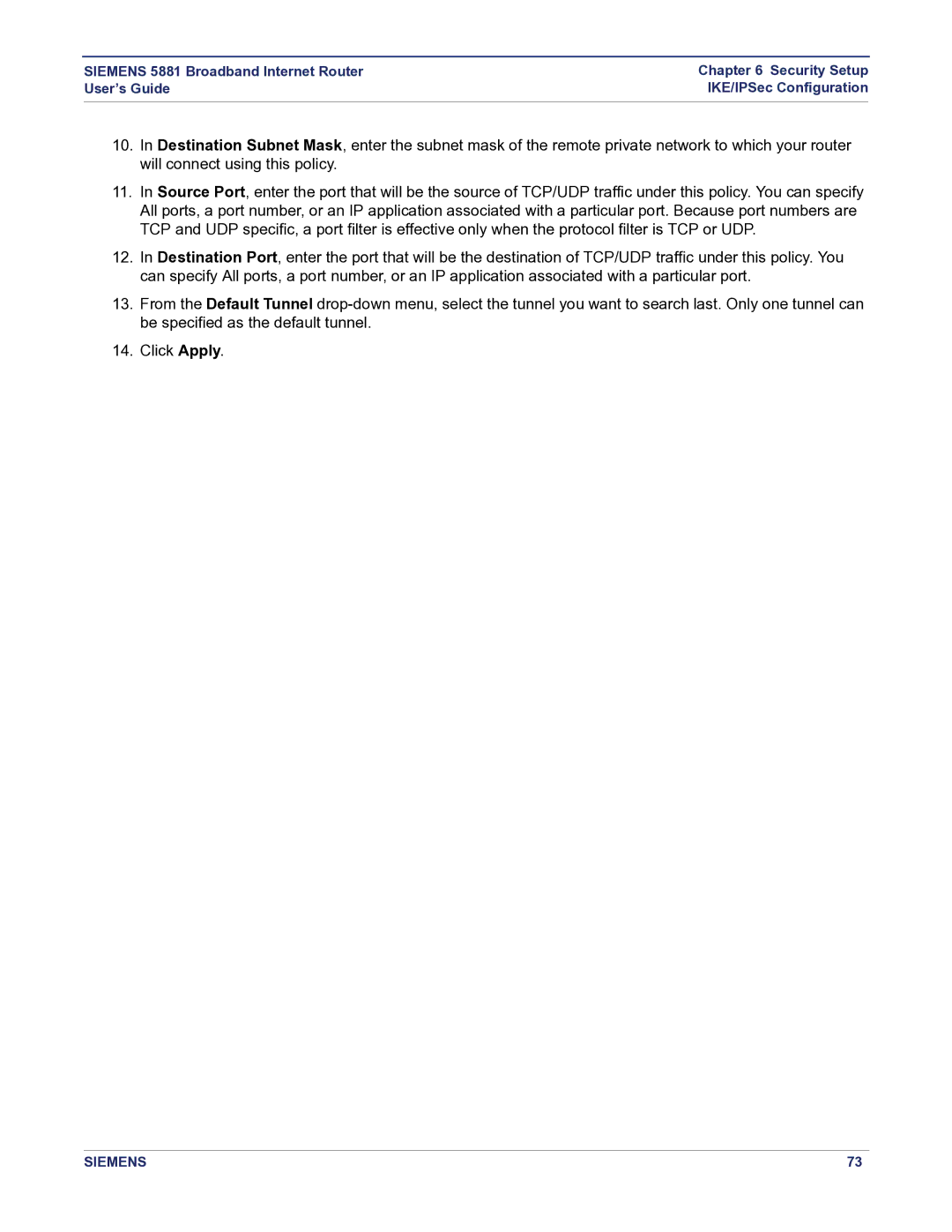 Siemens 5881 manual Siemens 