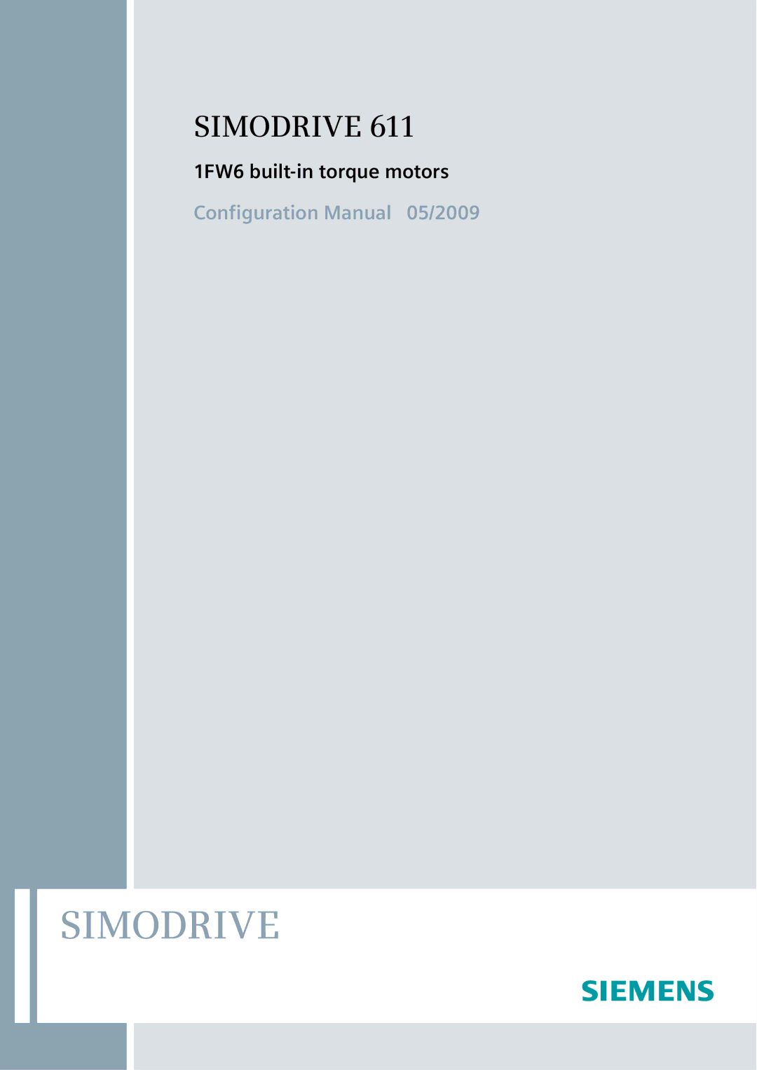 Siemens 611 configurationmanual Simodrive 