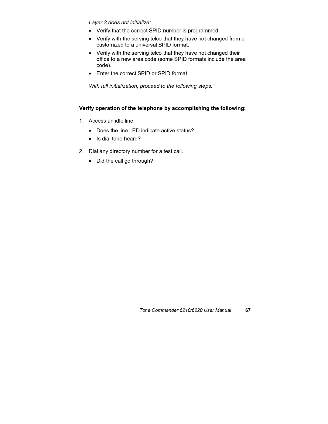 Siemens 6210, 6220 user manual With full initialization, proceed to the following steps 