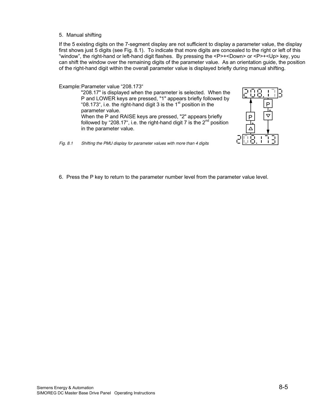 Siemens 6RA70 specifications Operating Instructions 