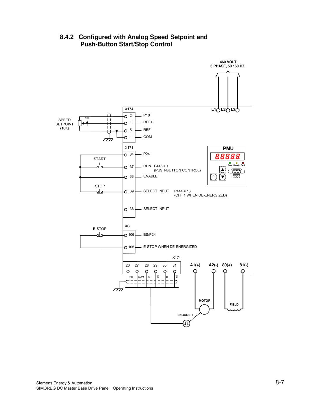 Siemens 6RA70 specifications Speed 