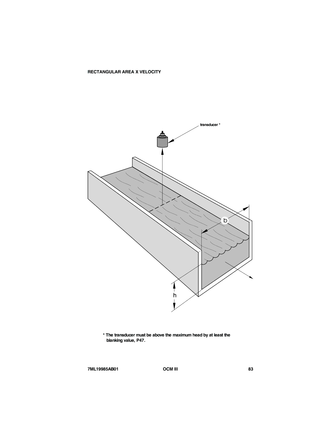 Siemens 7ML19985AB01 instruction manual Rectangular Area X Velocity 