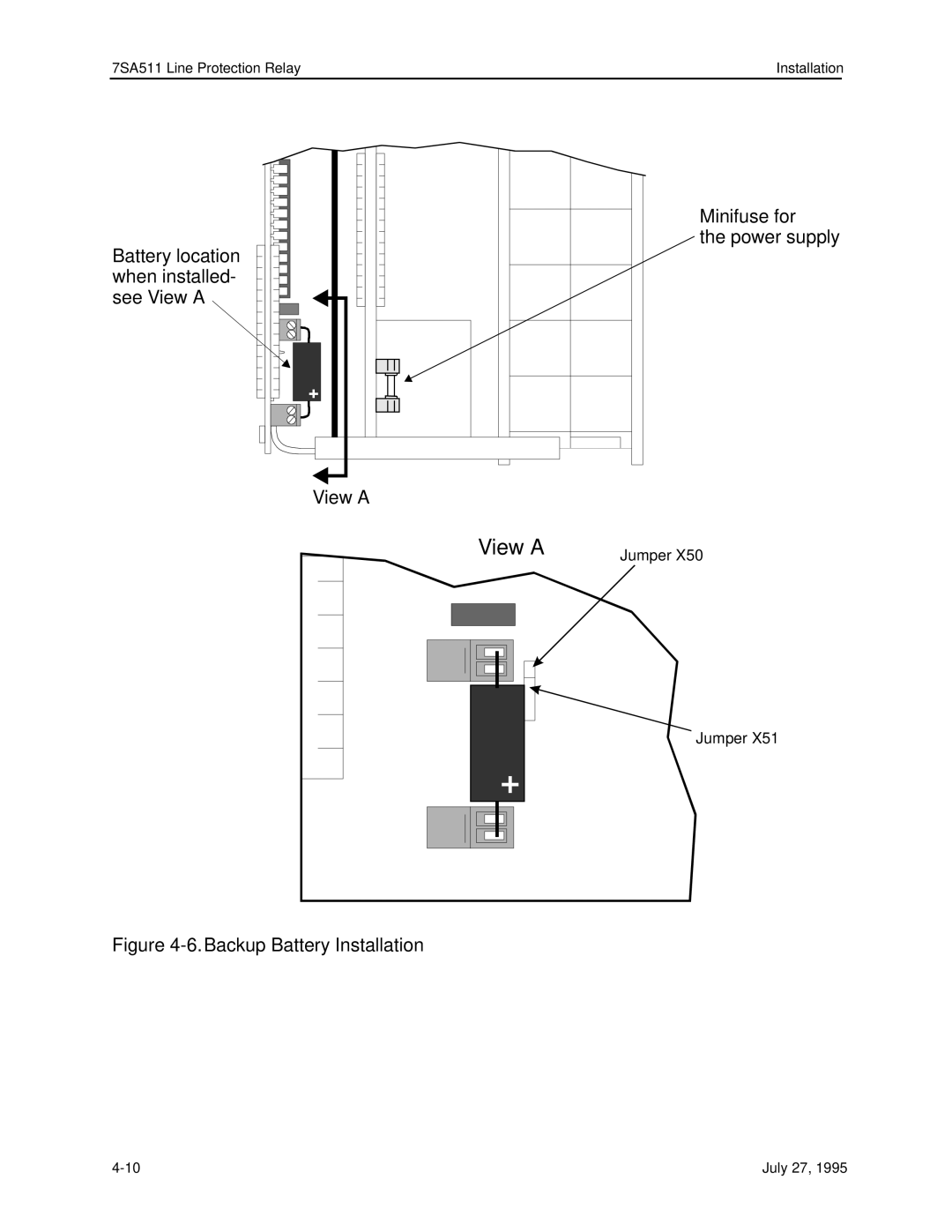 Siemens 7SA511 manual View a 