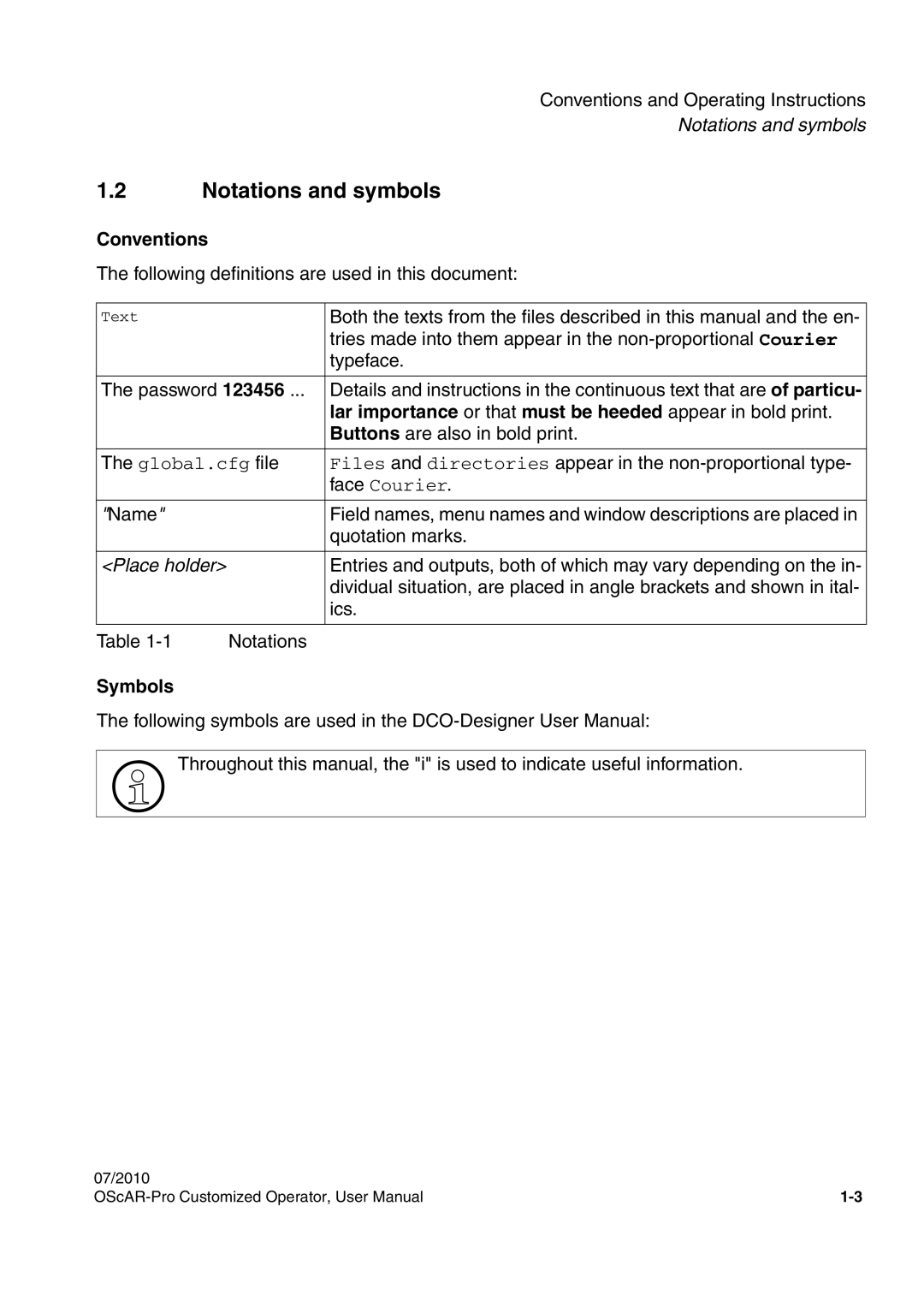 Siemens A31003-51730-U103-7619 user manual Notations and symbols, Conventions, Symbols 