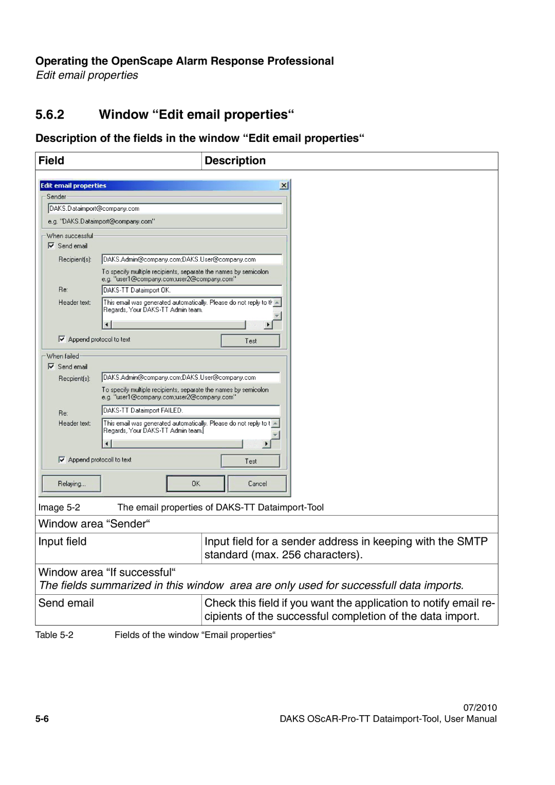 Siemens A31003-S1730-U102-1-7619 user manual Window Edit email properties 