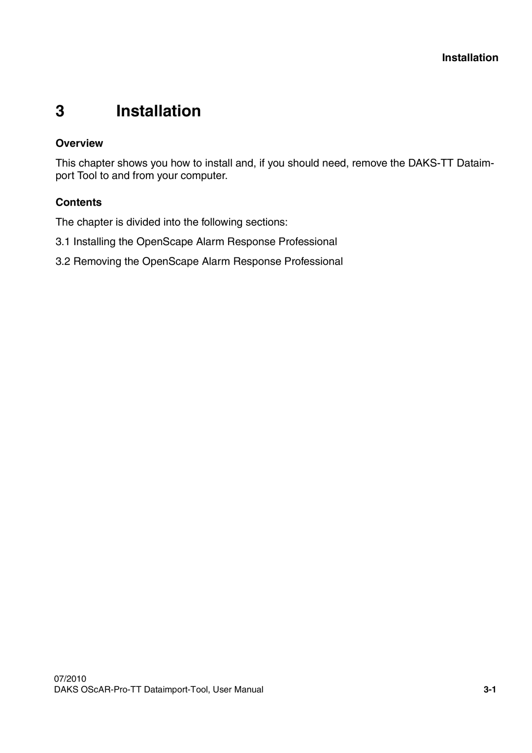 Siemens A31003-S1730-U102-1-7619 user manual Installation, Overview, Contents 