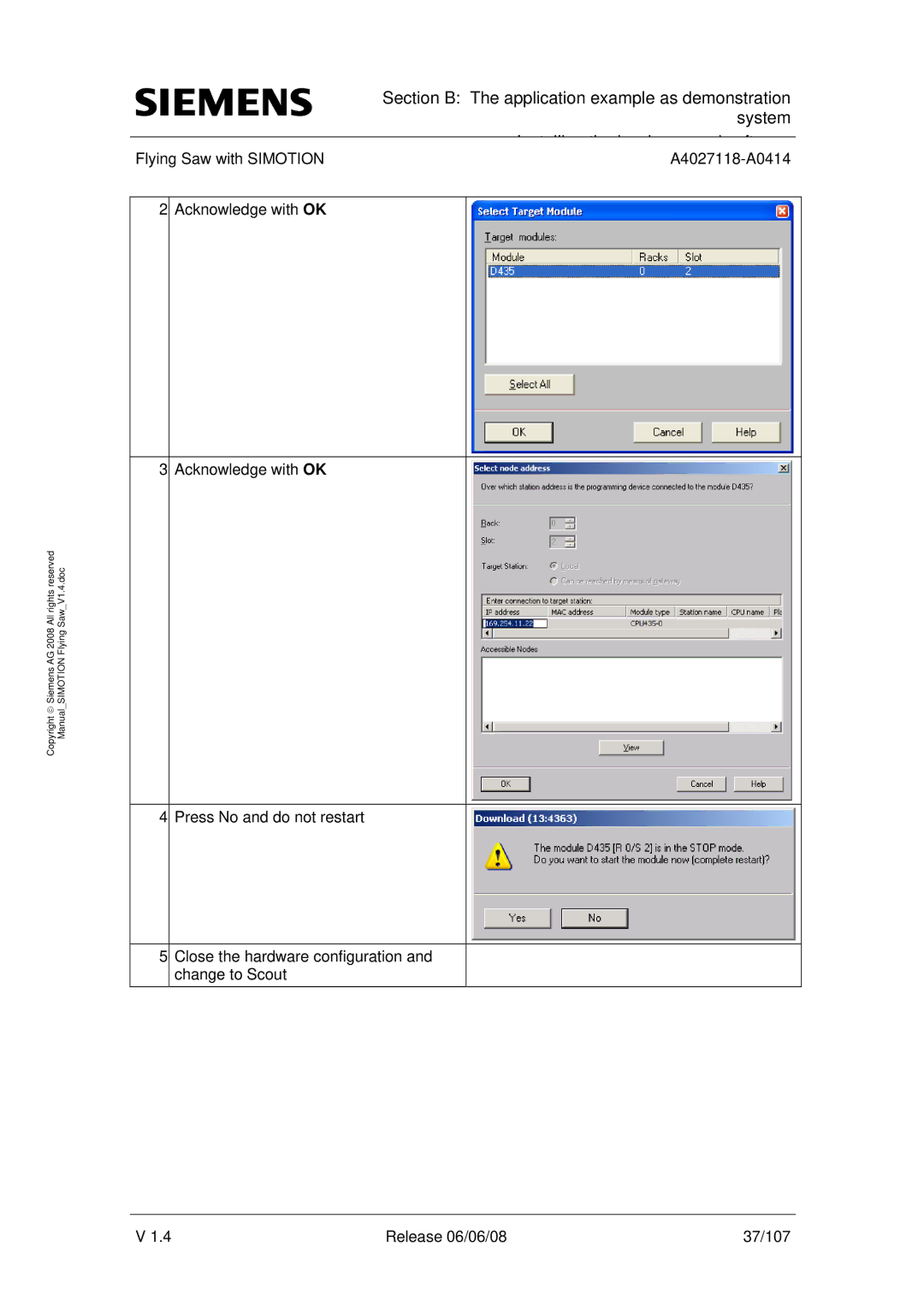 Siemens A4027118-A0414 user manual 