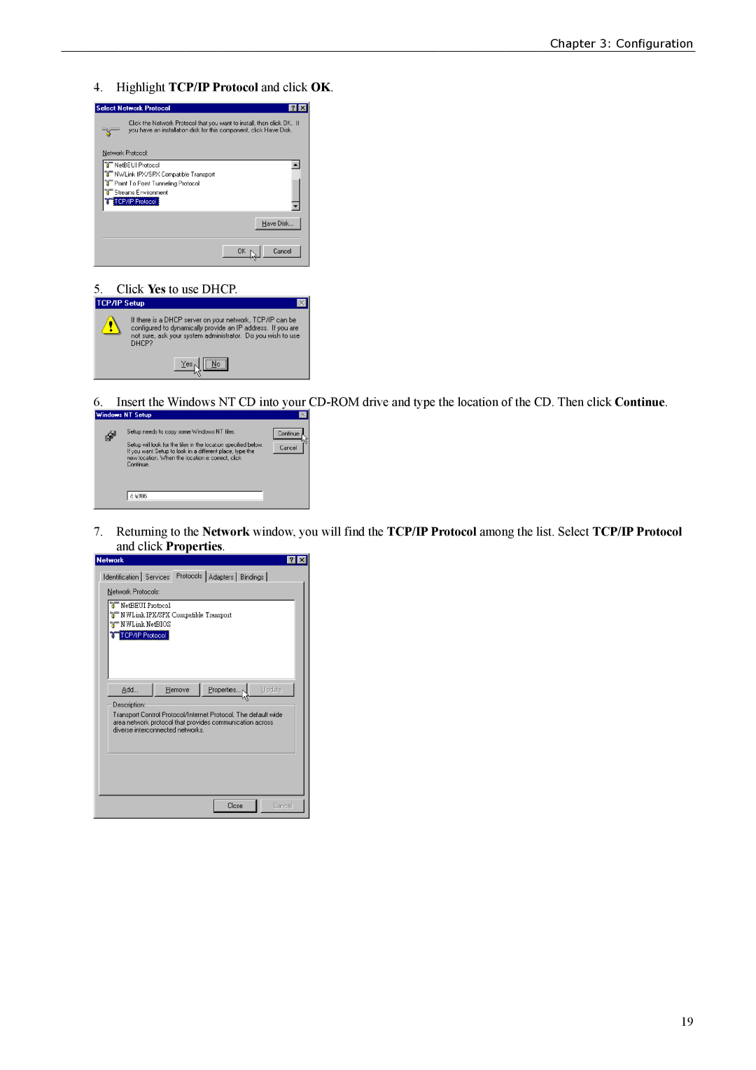 Siemens ADSL 500 user manual Configuration 