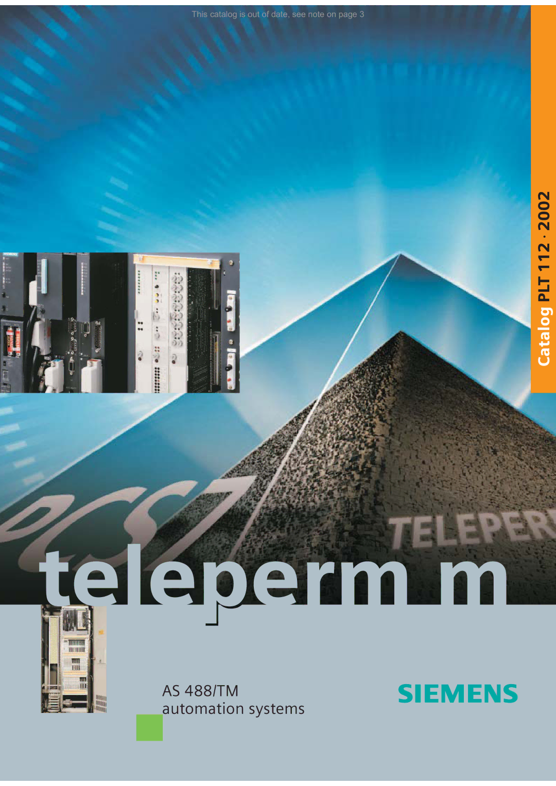 Siemens AS 488/TM manual Teleperm m 