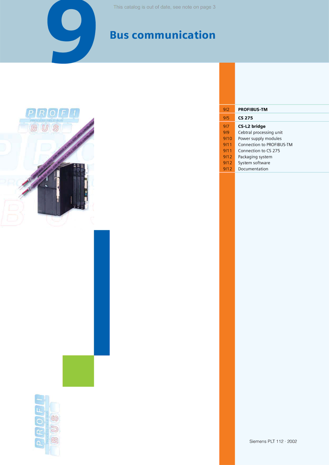 Siemens AS 488/TM manual Bus communication, CS-L2 bridge 