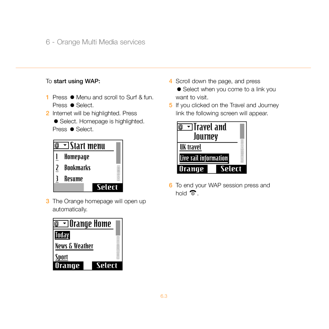 Siemens C55 manual To end your WAP session press and hold 