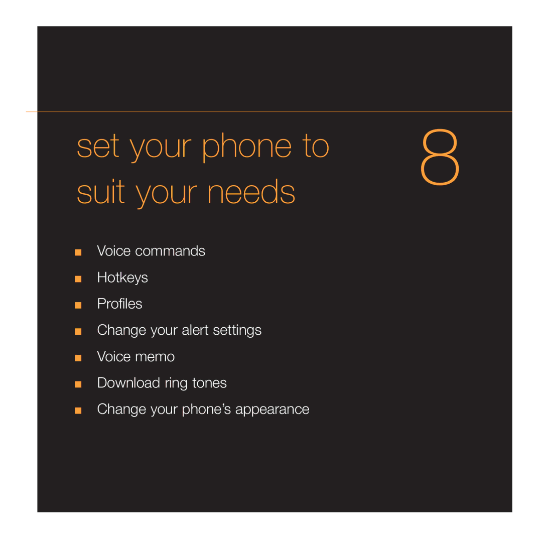 Siemens C55 manual Set your phone to Suit your needs 