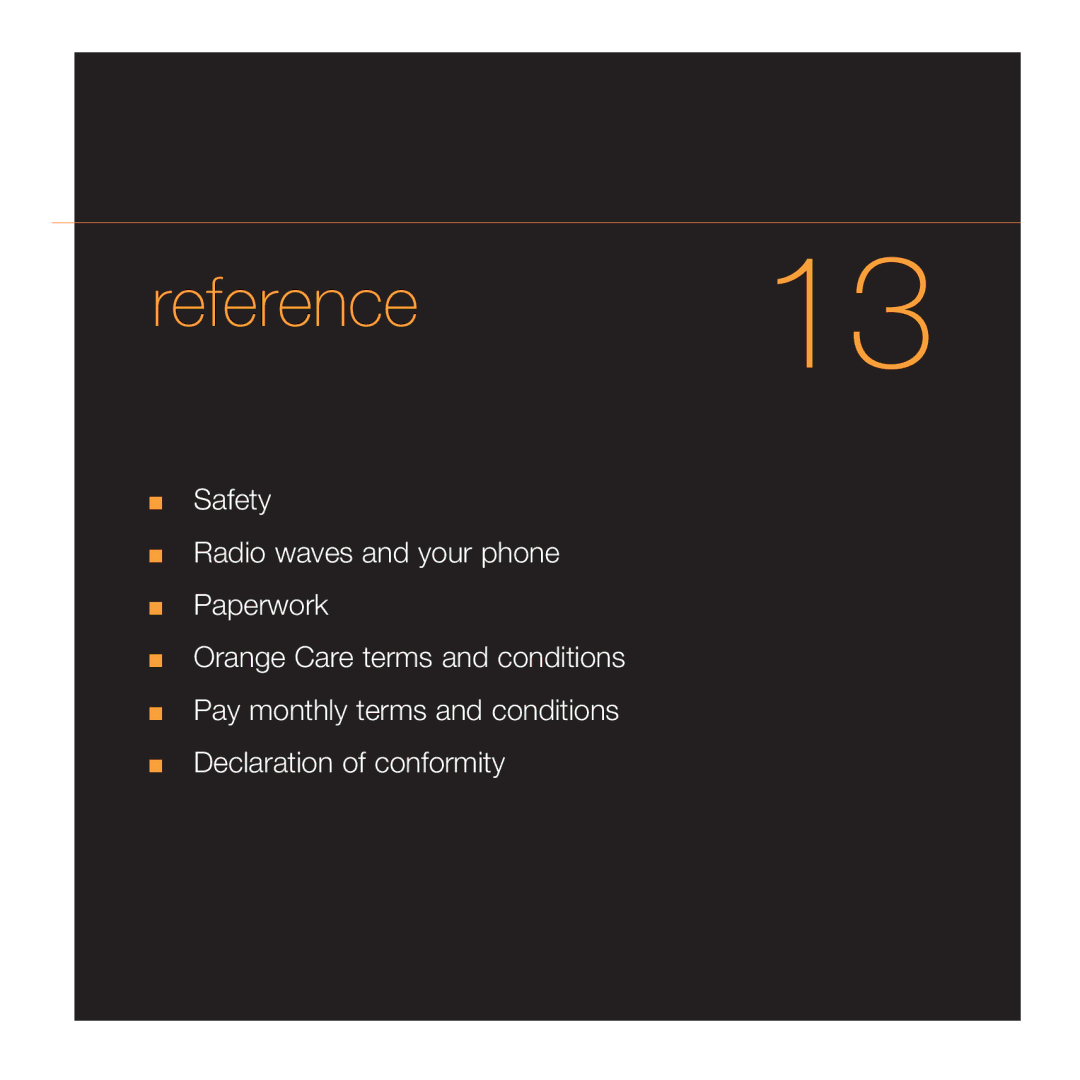 Siemens C55 manual Reference13 