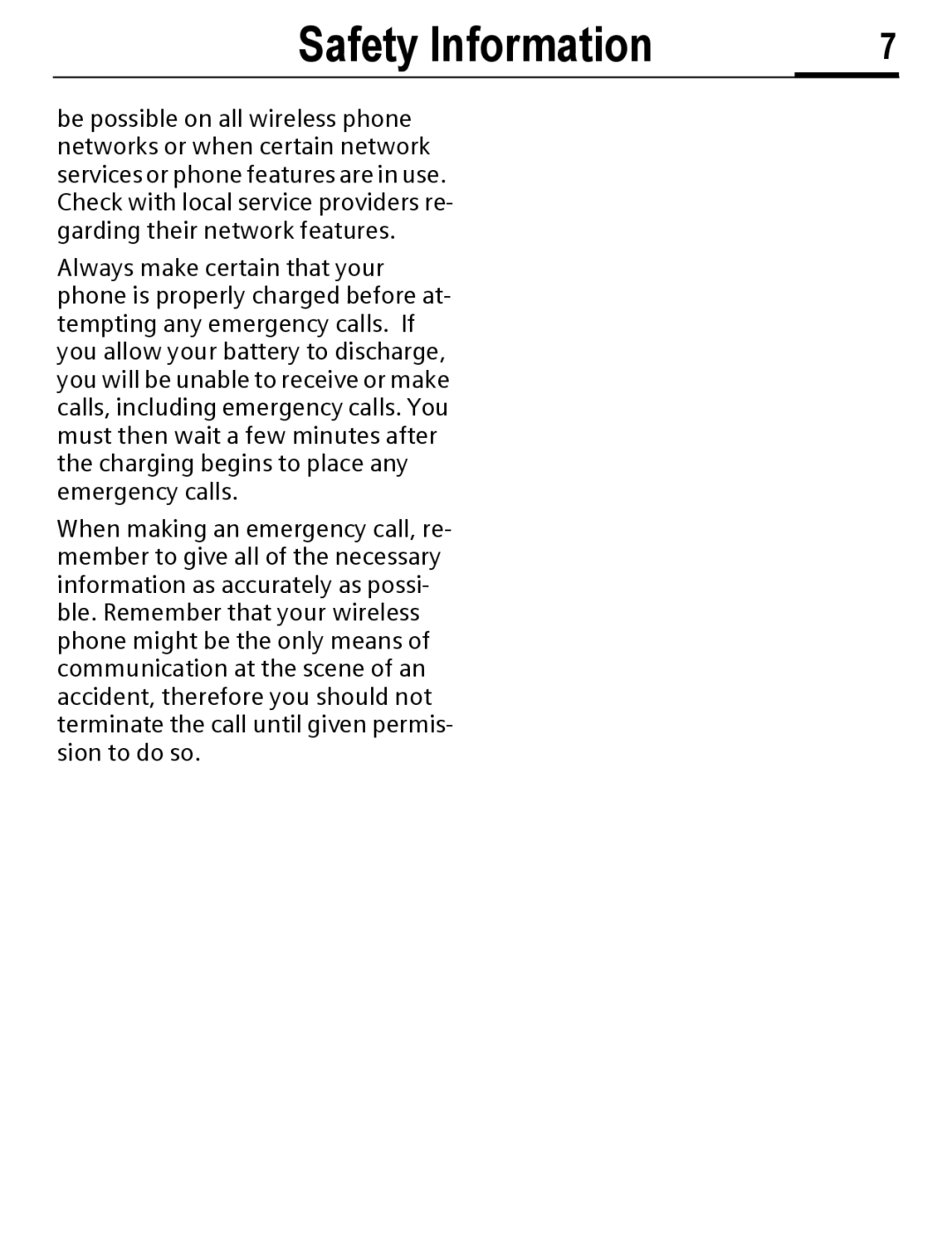 Siemens C56 manual Safety Information 