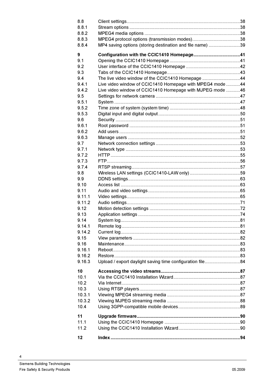 Siemens CCIC1410 configurationmanual 11.1 