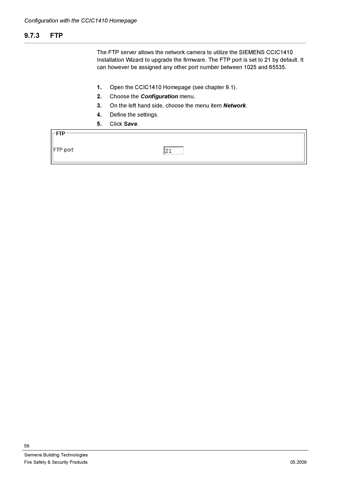 Siemens CCIC1410 configurationmanual 3 FTP 