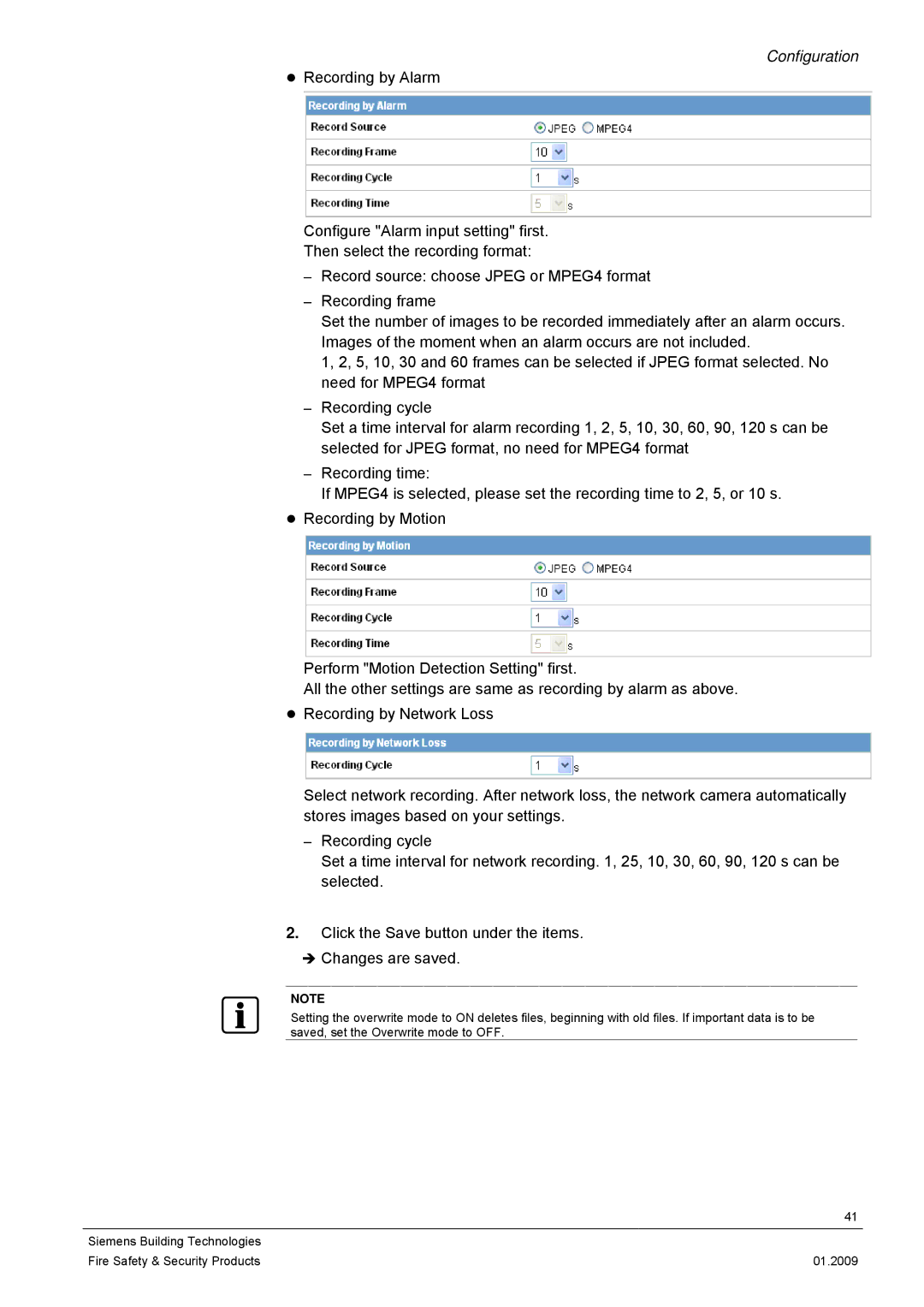 Siemens CCMX1315-LP configurationmanual Configuration 