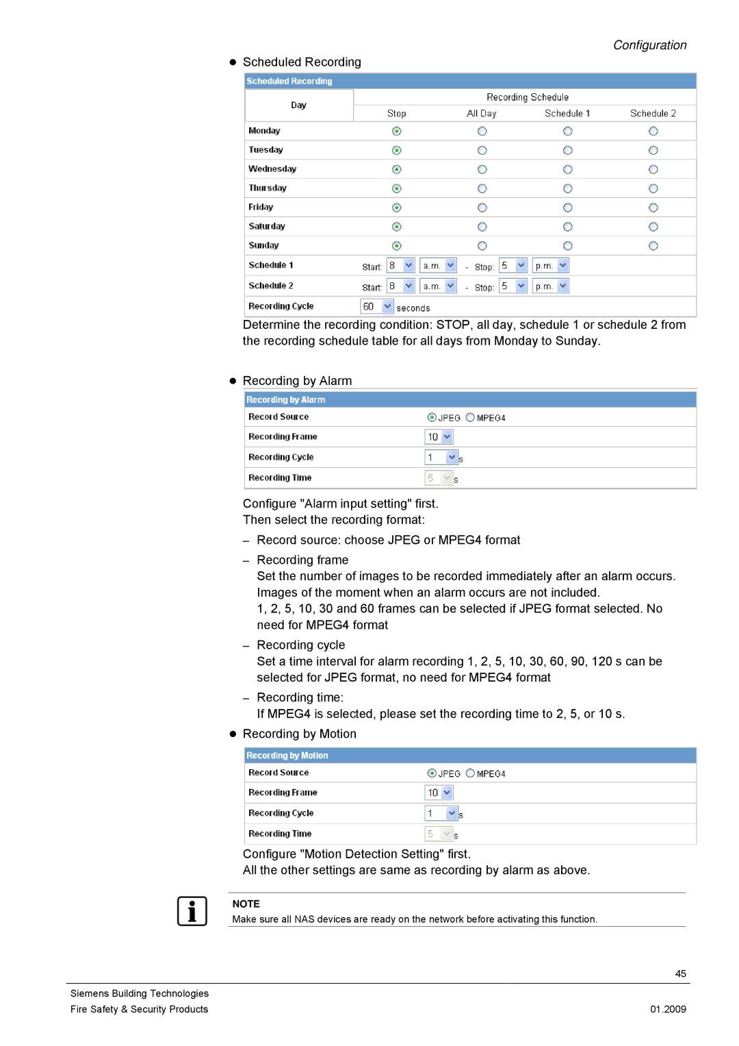 Siemens CCMX1315-LP configurationmanual Configuration 