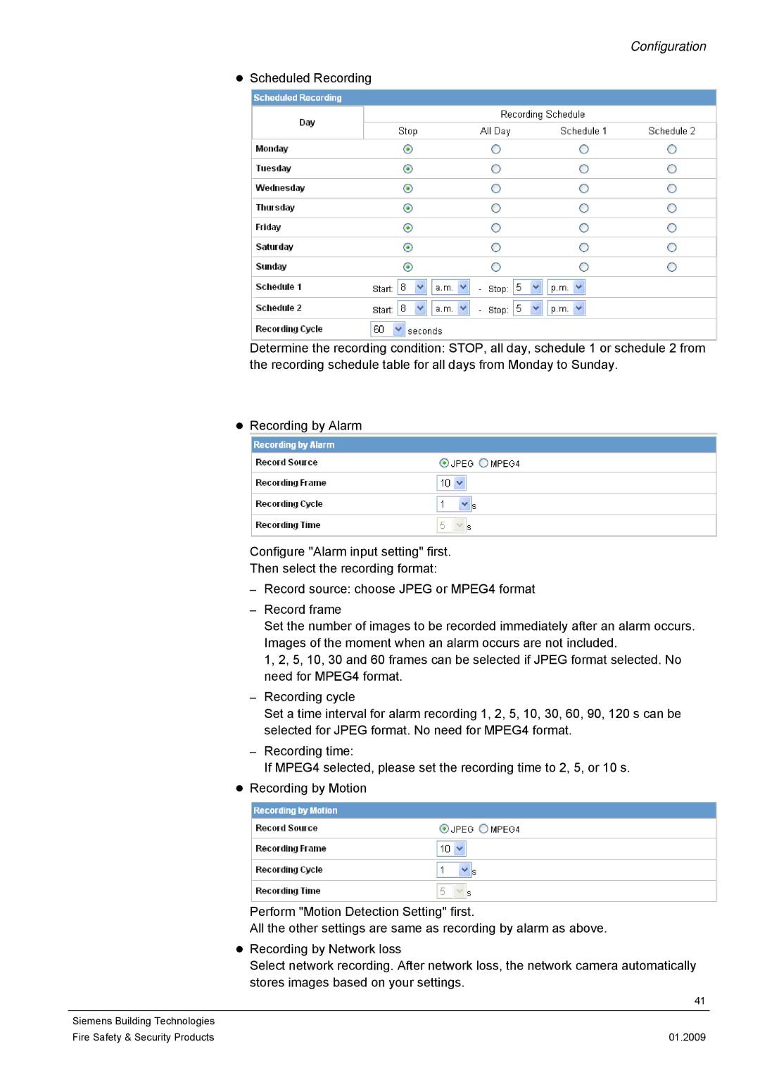 Siemens CFMC1315-LP configurationmanual Configuration 