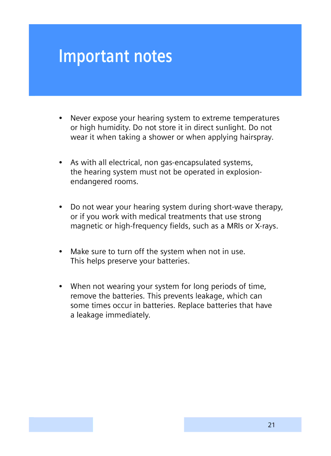 Siemens CIELO manual Important notes 