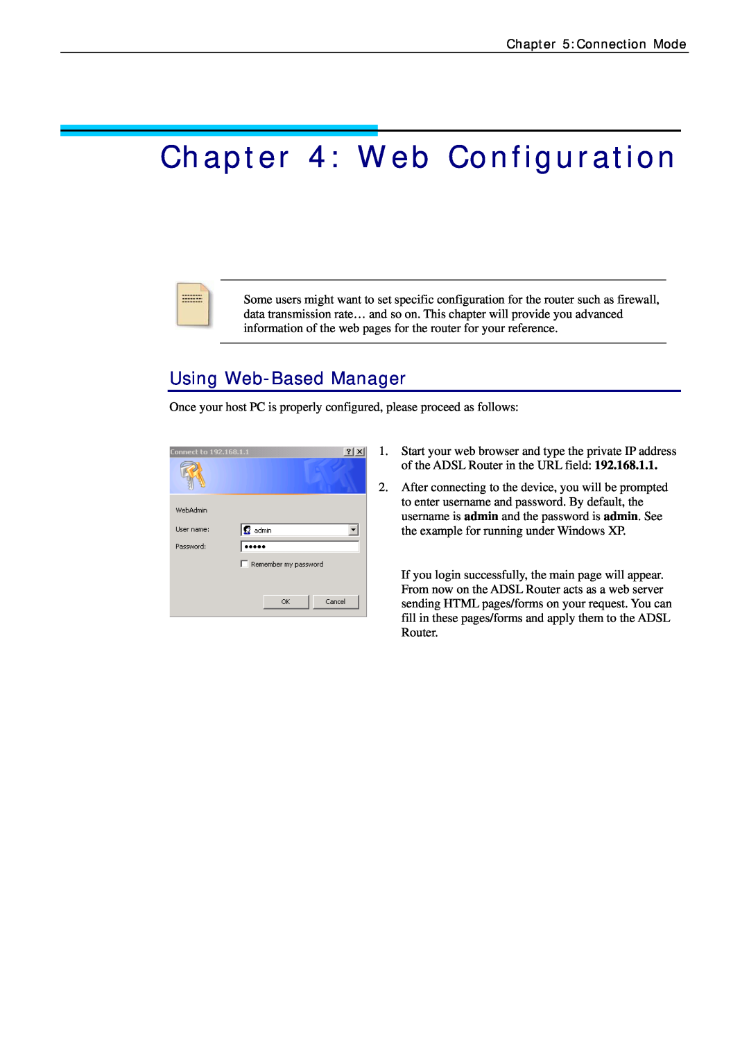 Siemens CL-010-I manual Web Configuration, Using Web-Based Manager 