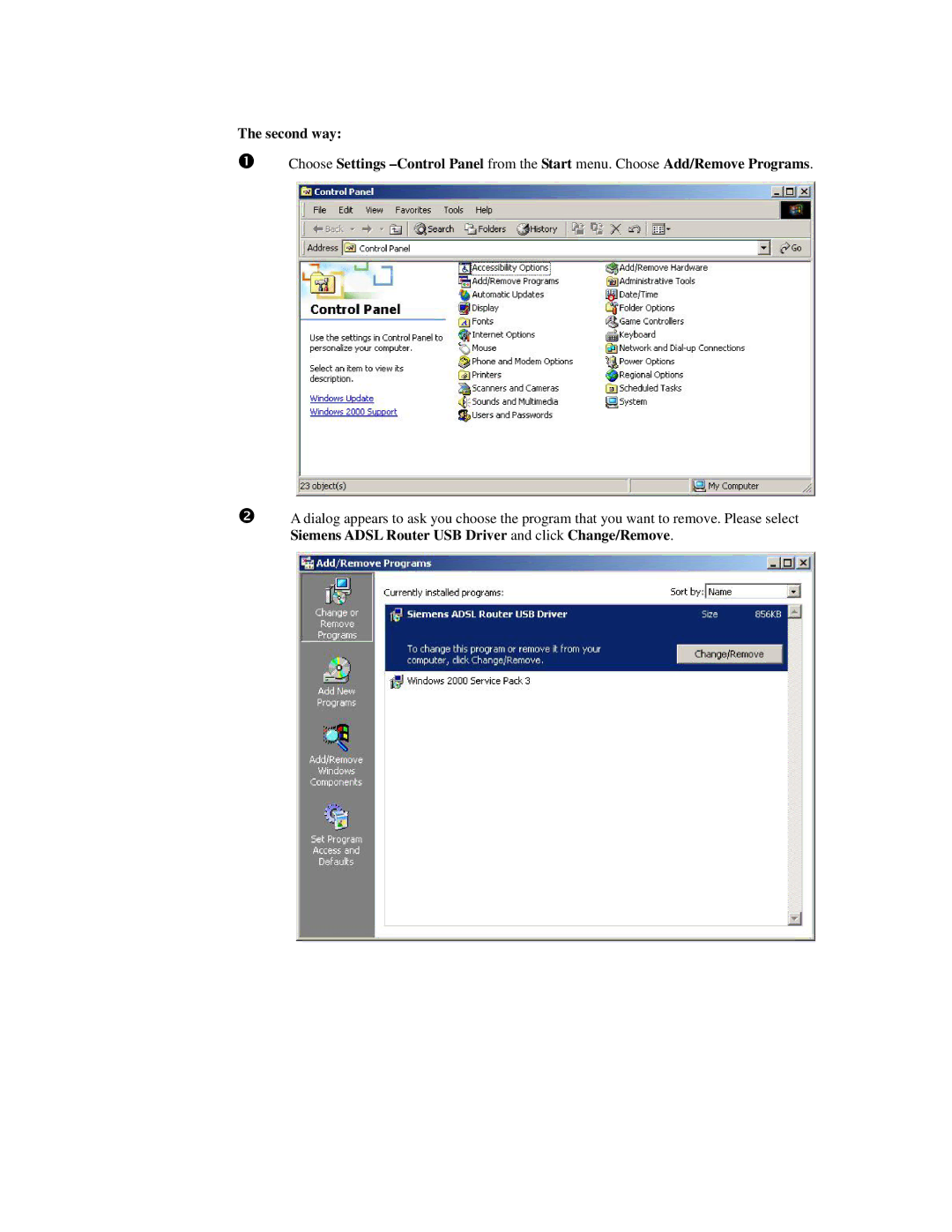 Siemens CL-110 user manual 