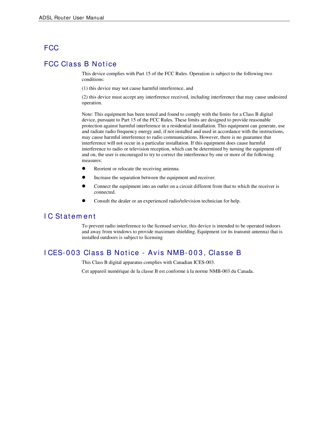 Siemens CL-110 user manual Fcc 