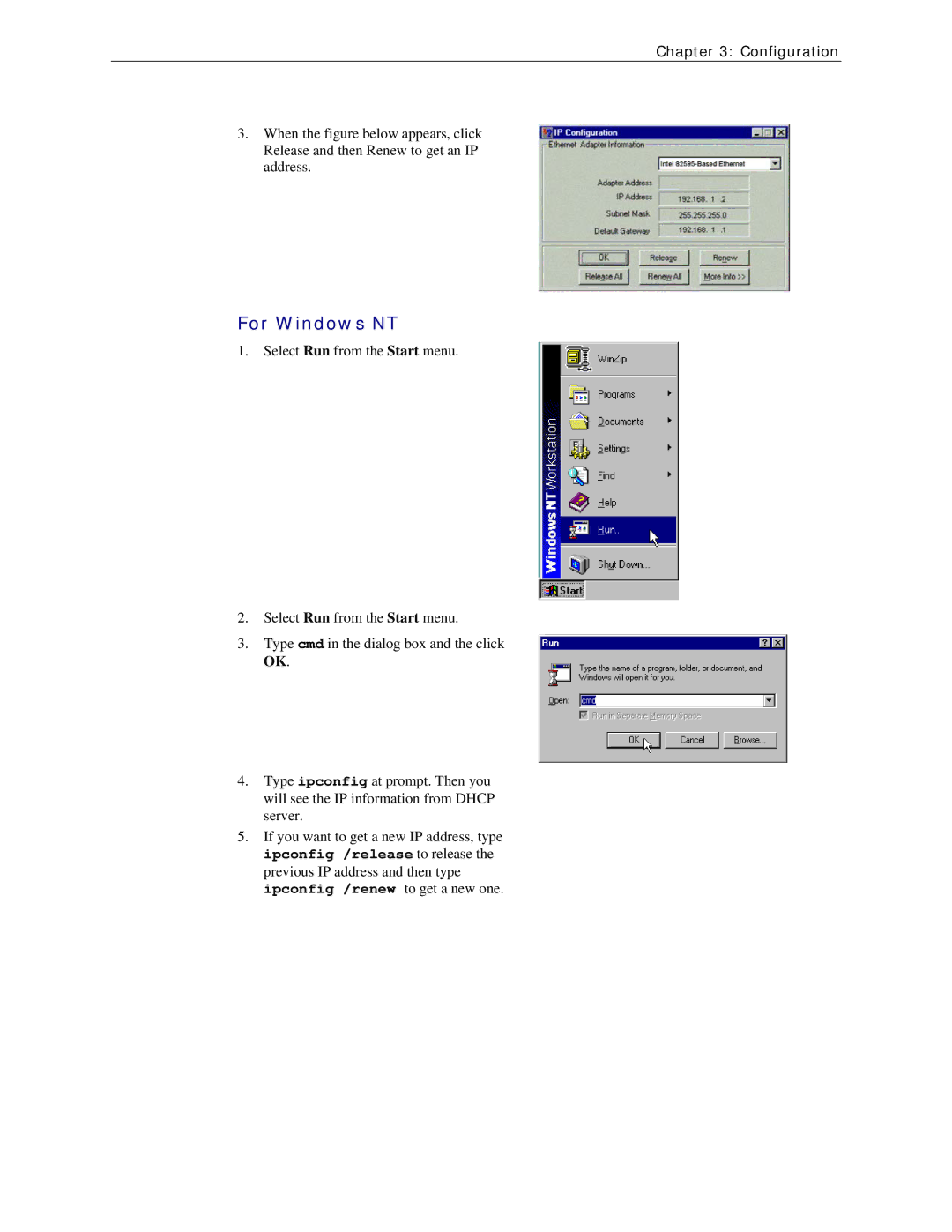 Siemens CL-110 user manual For Windows NT 