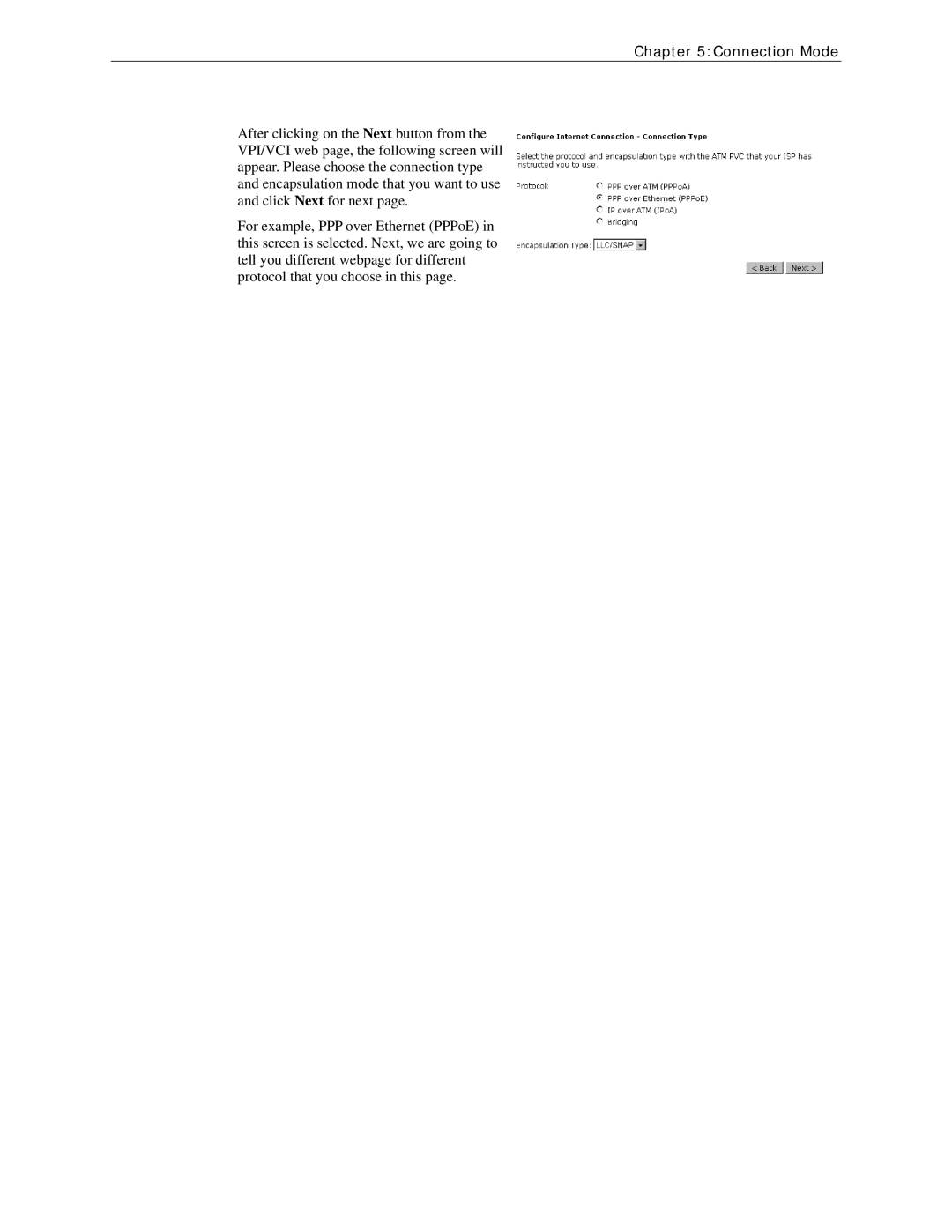 Siemens CL-110 user manual Connection Mode 