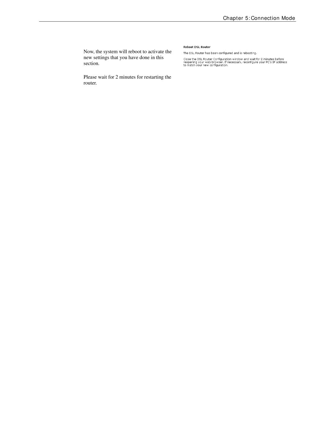 Siemens CL-110 user manual Connection Mode 