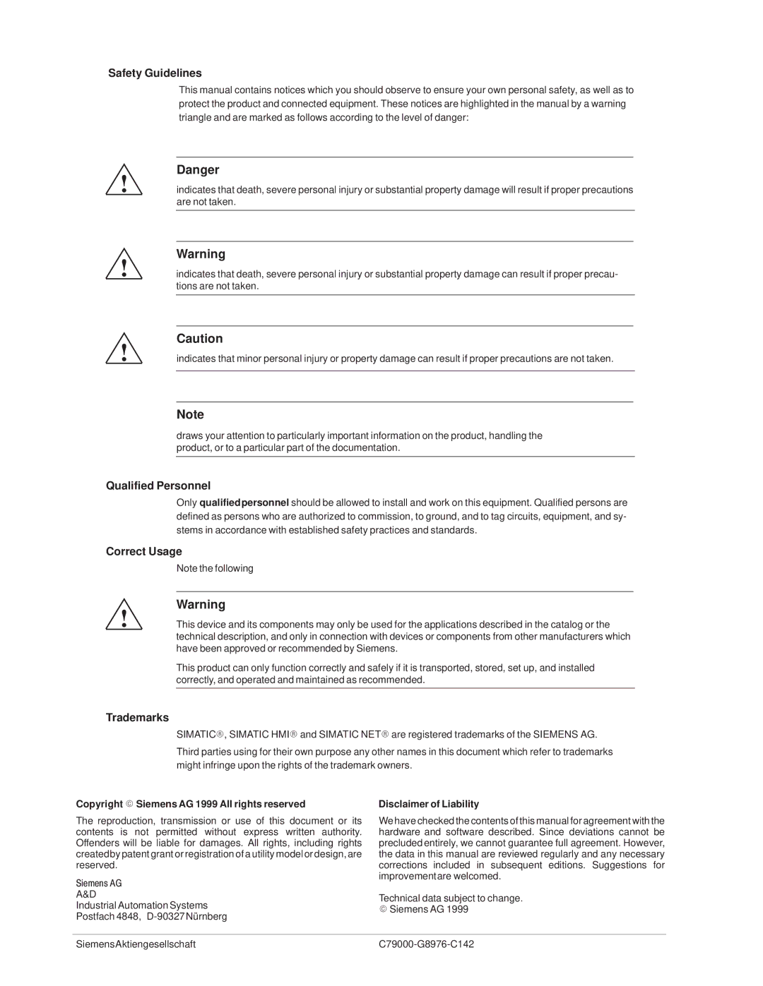 Siemens CP 243-2 installation instructions Safety Guidelines, Qualified Personnel, Correct Usage, Trademarks 