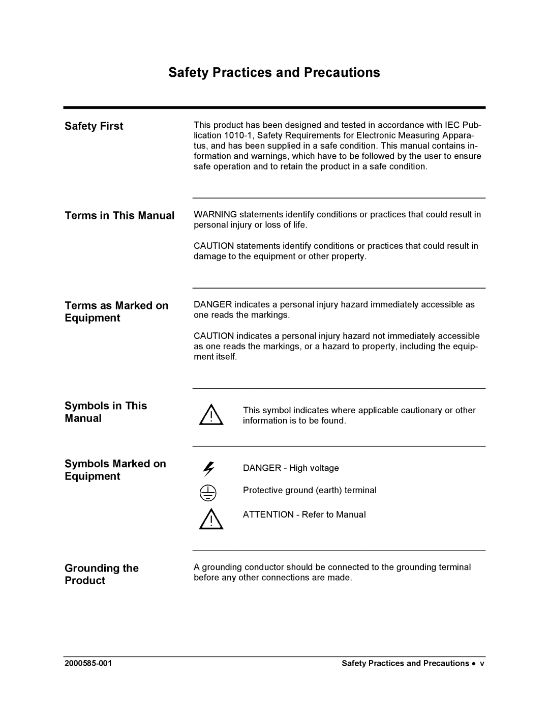 Siemens DataNET Hub (DNH) user manual Safety Practices and Precautions 